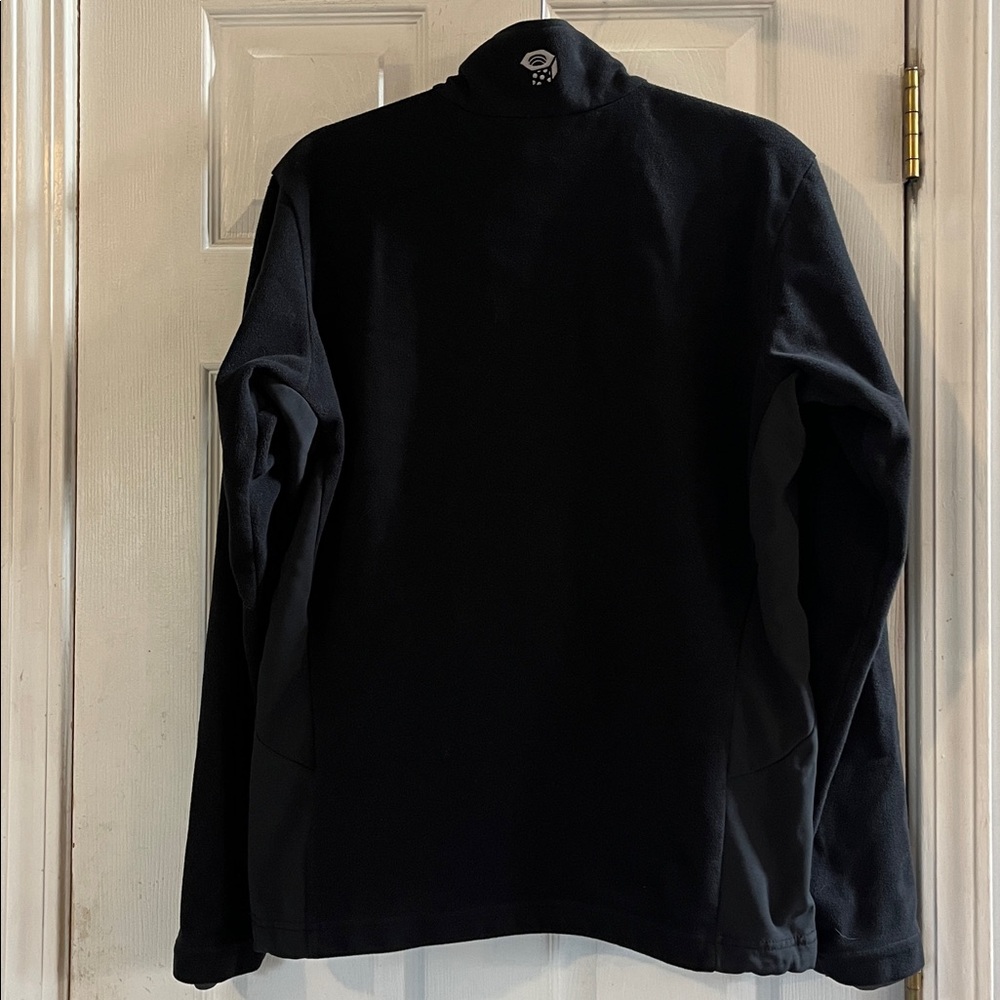 MOUNTAIN HARDWEAR FULL ZIP FLEECE JACKET BLACK SIZE MEDIUM - Picture 4 of 16